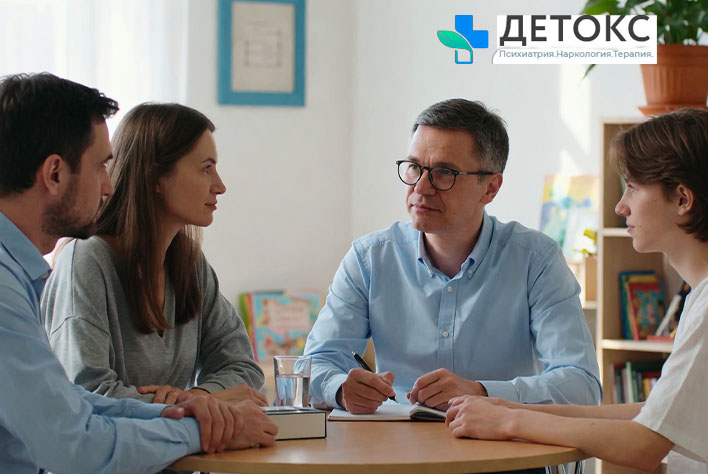 Специалист лечит психические расстройства у детей