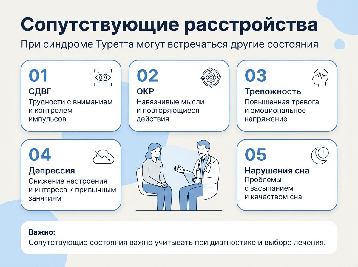 Лечение синдрома Туретта в Волоколамске инфографика