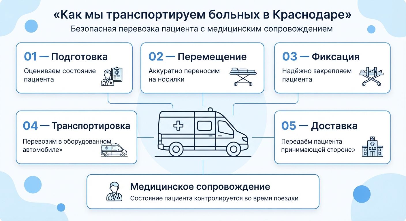 Перевозка лежачих больных в Актаныше инфографика
